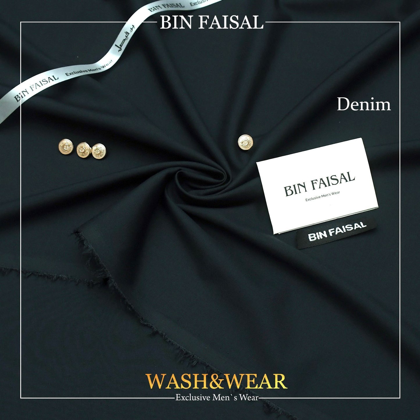 Regent Premium Wash & Wear”-Denim