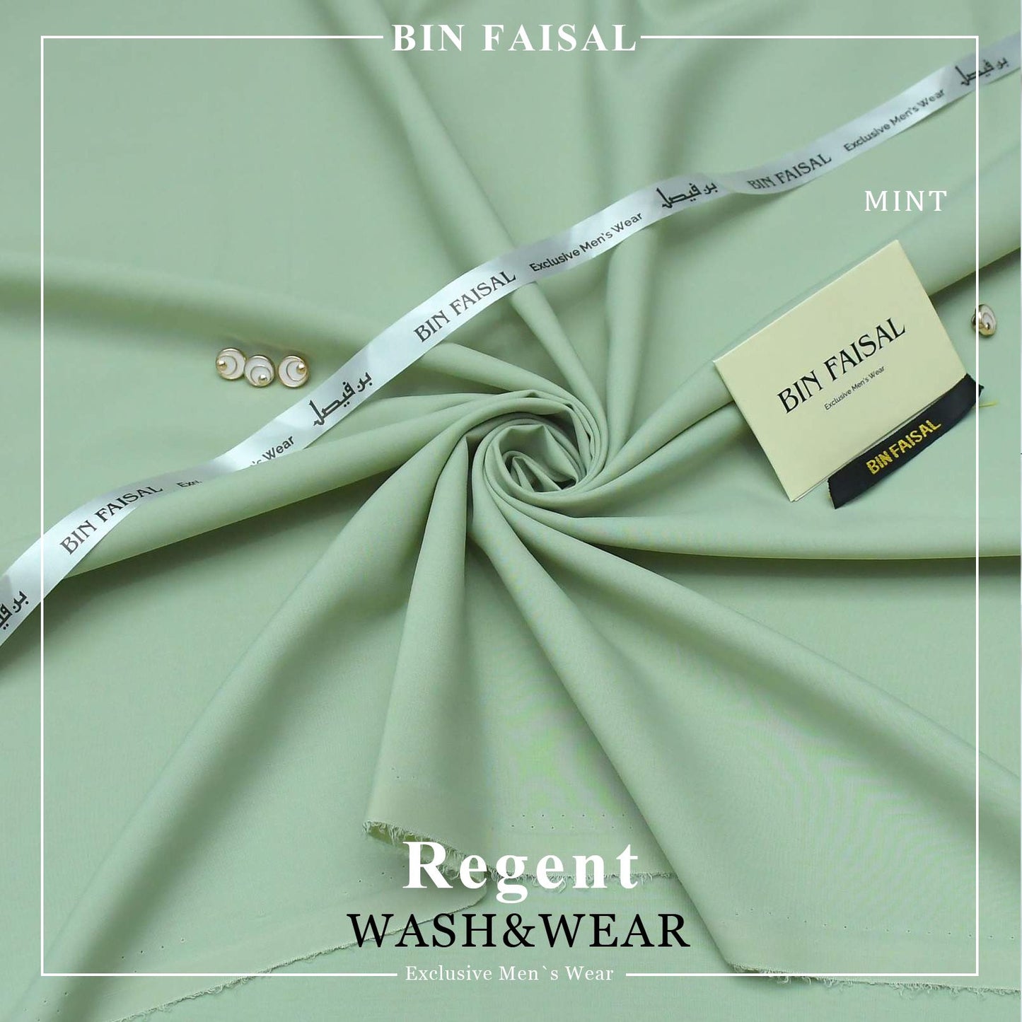 Regent Premium Wash & Wear”-Mint