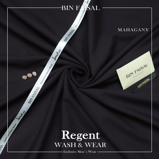 Regent Premium Wash & Wear”-Mahagany