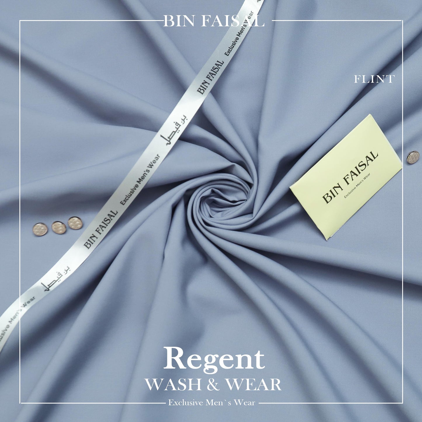 Regent Premium Wash & Wear”-Flint